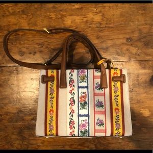 NWOT Tory Burch Walker Webbing Small Satchel